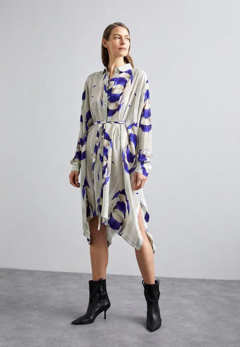 SQAURE DRESS - Skjortekjole