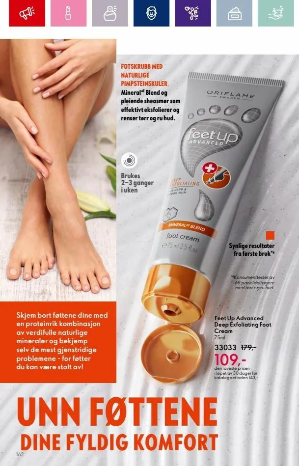 Oriflame kundeavis til 03.10.2023 fra 20. september til 3. oktober 2023 - kundeavisside 162