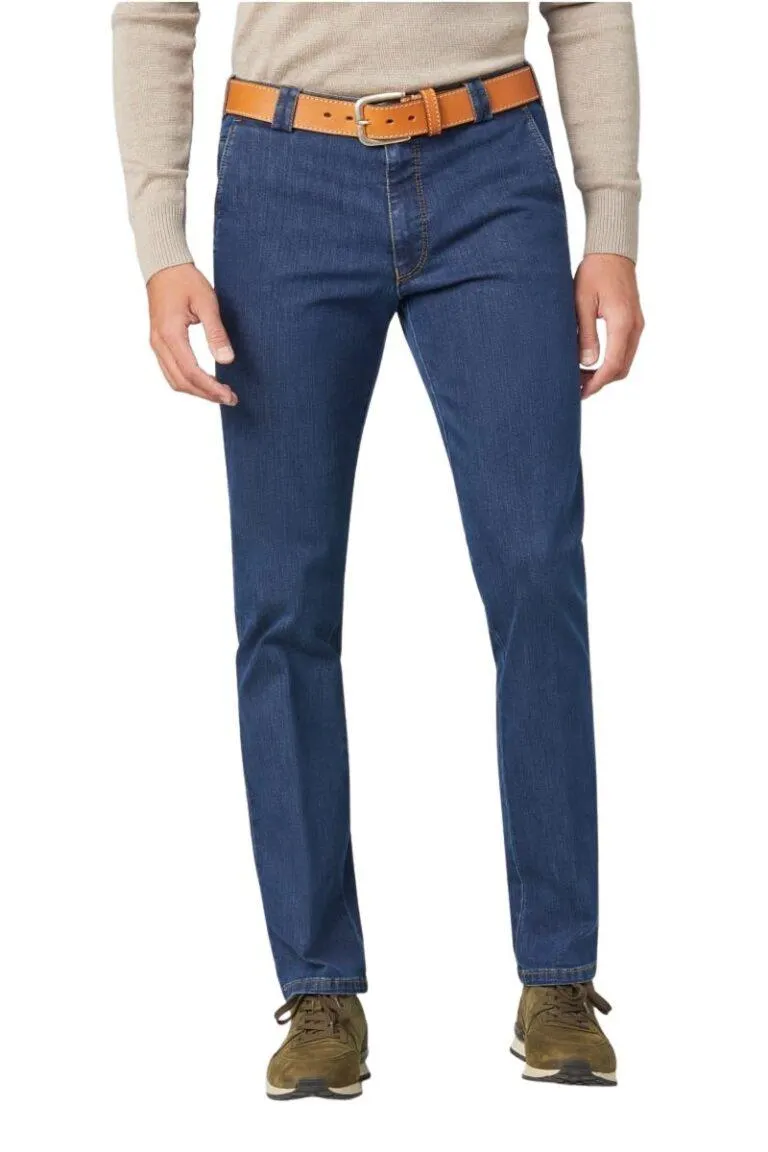 Roma T400 Core Spun Denim – Blå