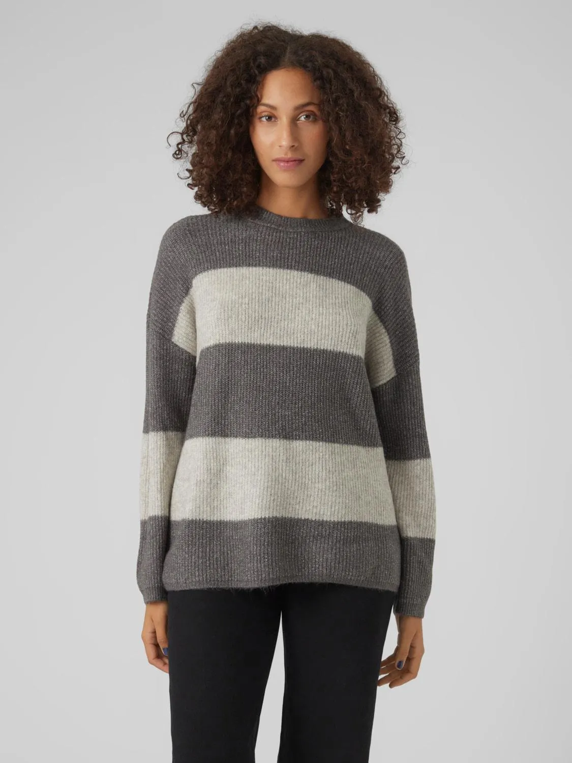 Stripete strikkegenser