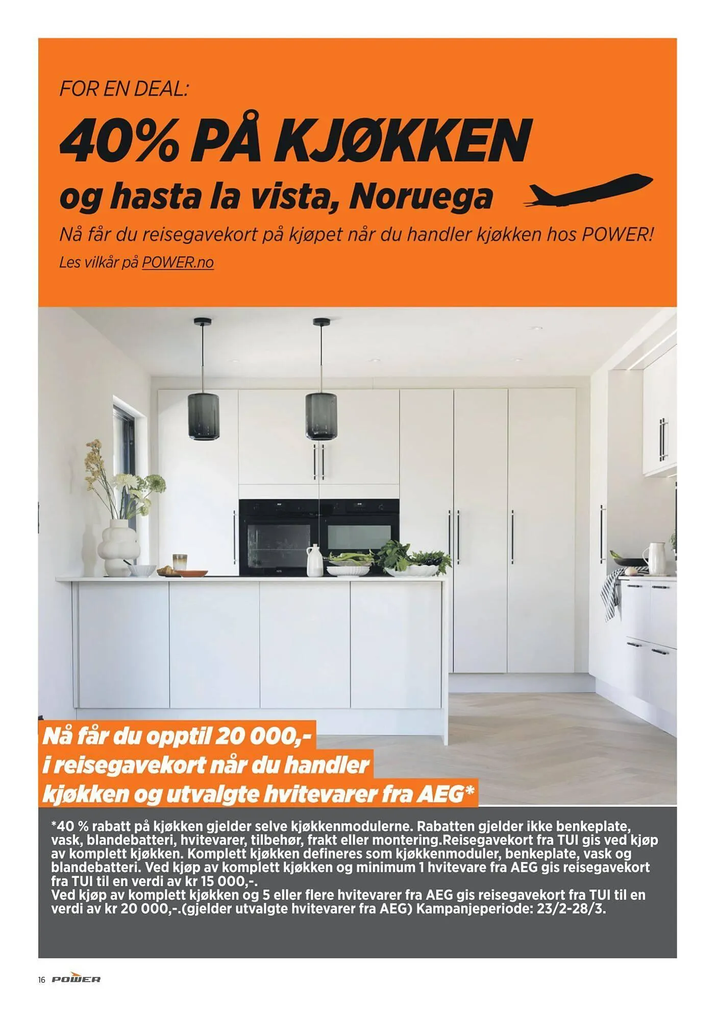POWER kundeavis fra 2. mars til 8. mars 2026 - kundeavisside 16