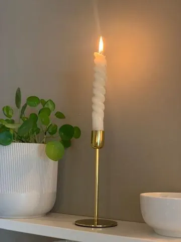 Kronelysestake Gull 18cm