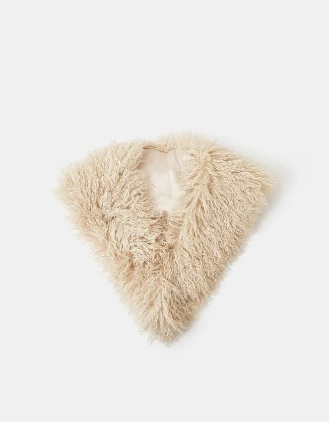 Shaggy Faux Fur Tippet Scarf