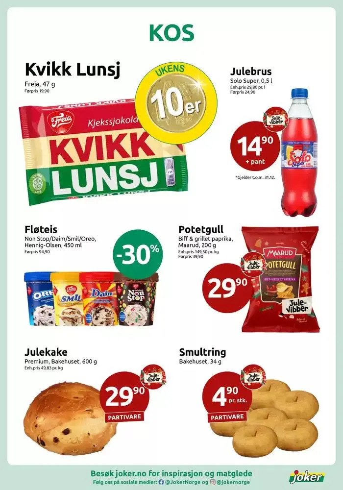 Joker Kundeavis fra 18. november til 2. desember 2024 - kundeavisside 13