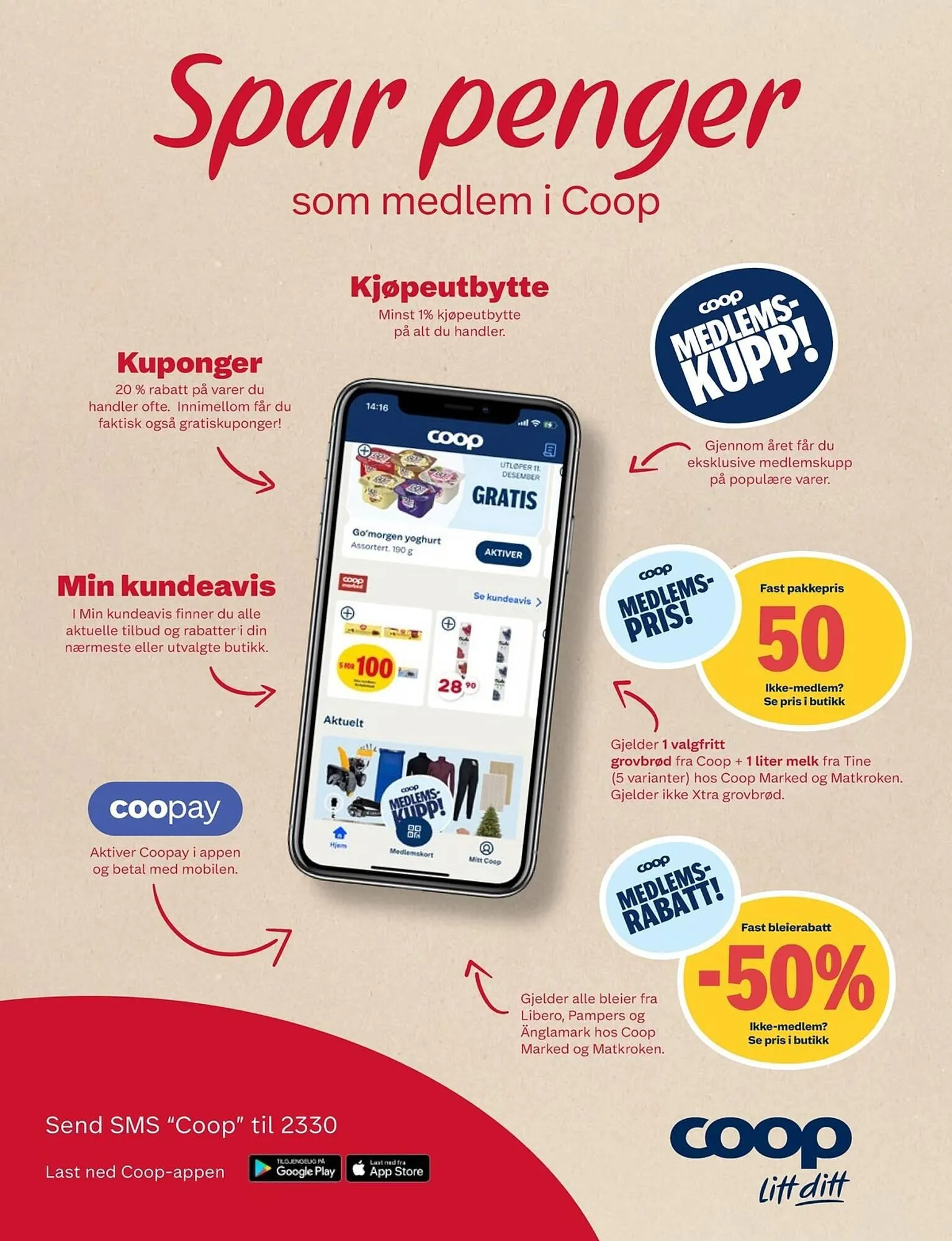 Coop Marked kundeavis fra 5. januar til 11. januar 2026 - kundeavisside 6