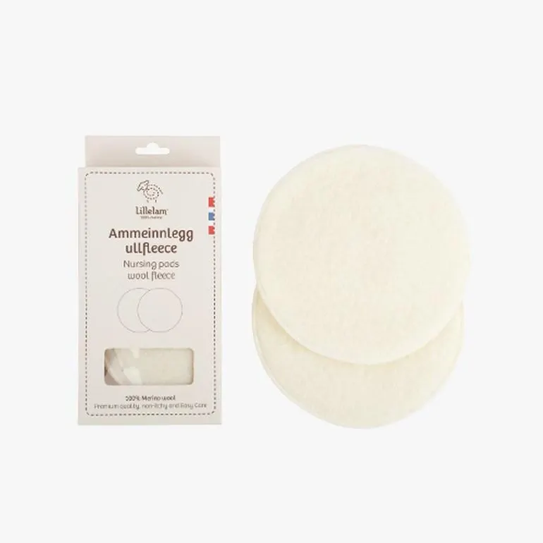 Ammeinnlegg ullfleece, white