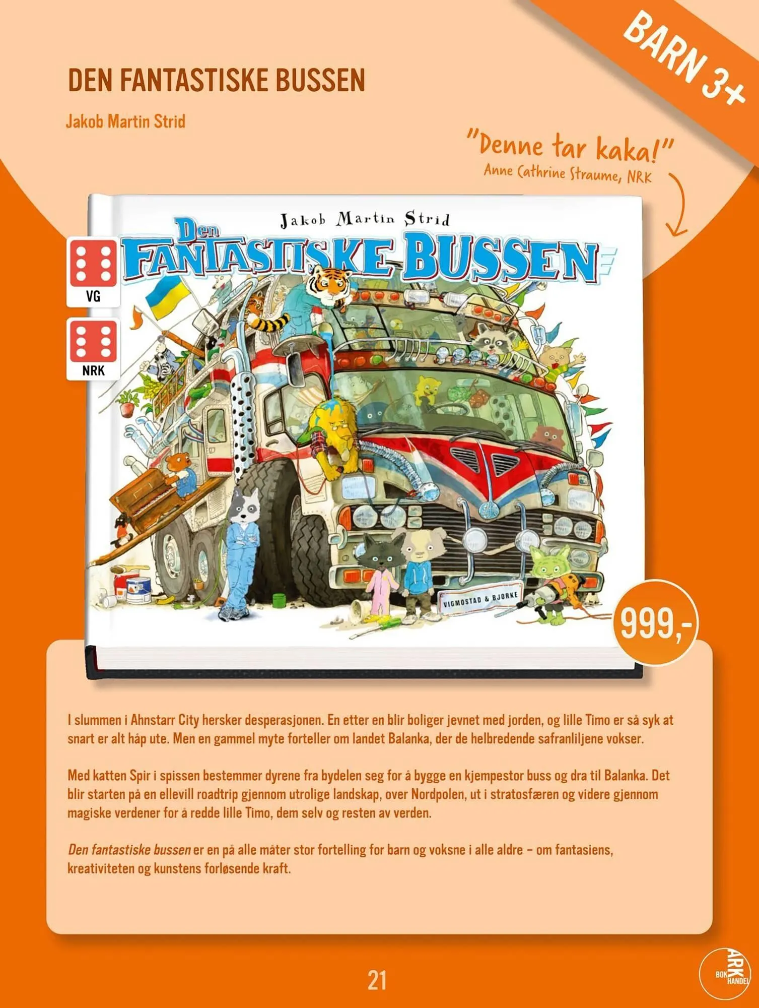 Ark Bokhandel kundeavis fra 1. oktober til 31. oktober 2025 - kundeavisside 21