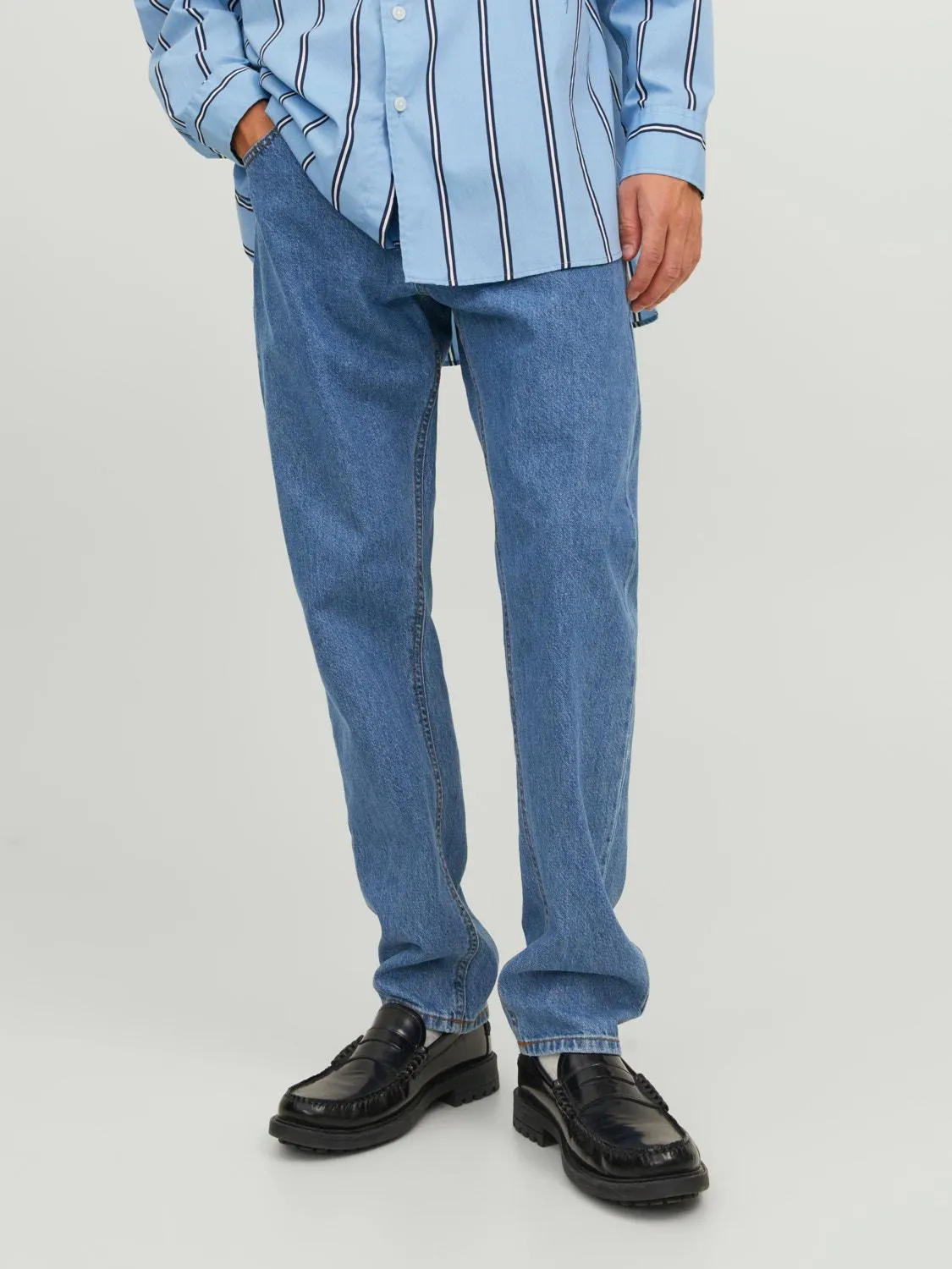 JJICHRIS JJORIGINAL SQ 735 Relaxed Fit Jeans