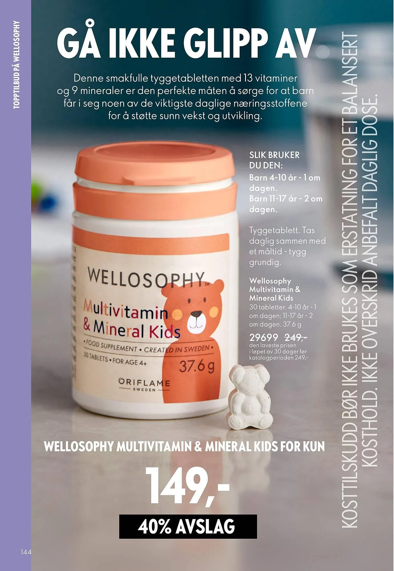 Oriflame katalog fra 18. februar til 10. mars 2026 - kundeavisside 144