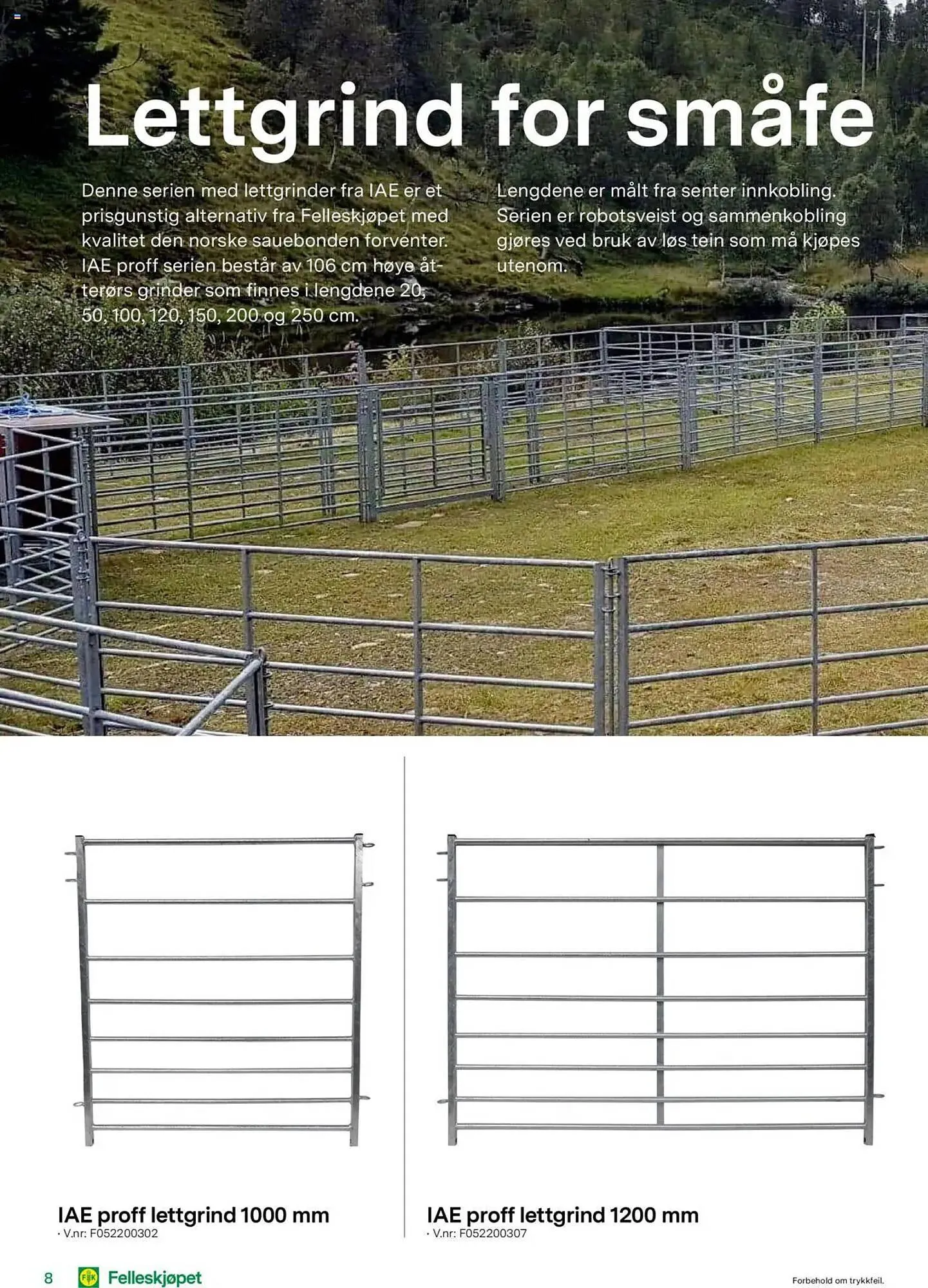 Felleskjøpet Kundeavis fra 13. januar til 31. desember 2025 - kundeavisside 8