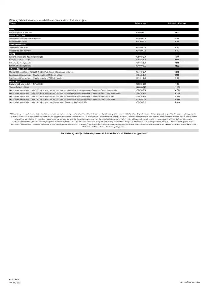 Nye Interstar/Interstar-e fra 1. mars til 1. mars 2026 - kundeavisside 8
