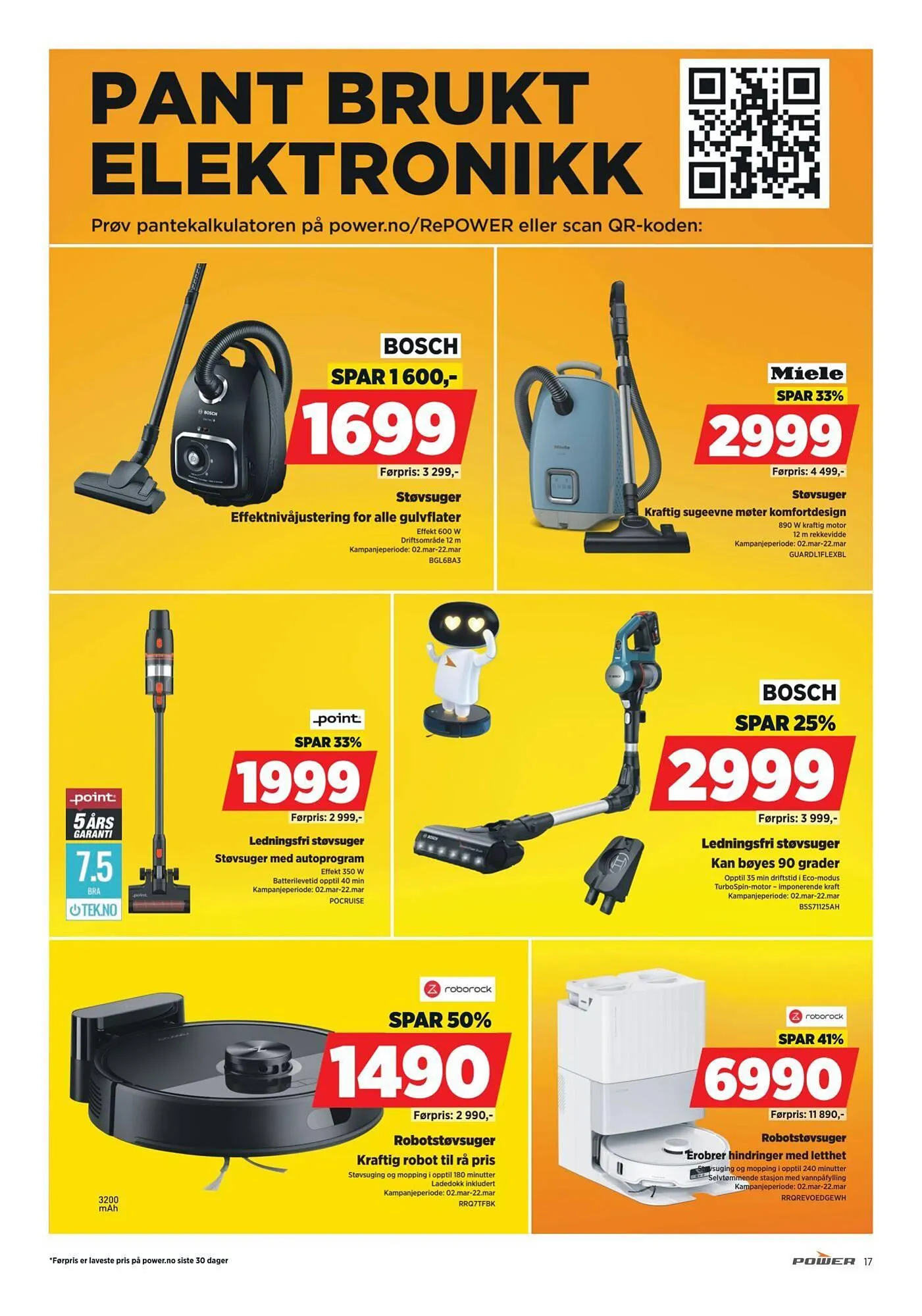 POWER kundeavis fra 2. mars til 8. mars 2026 - kundeavisside 17