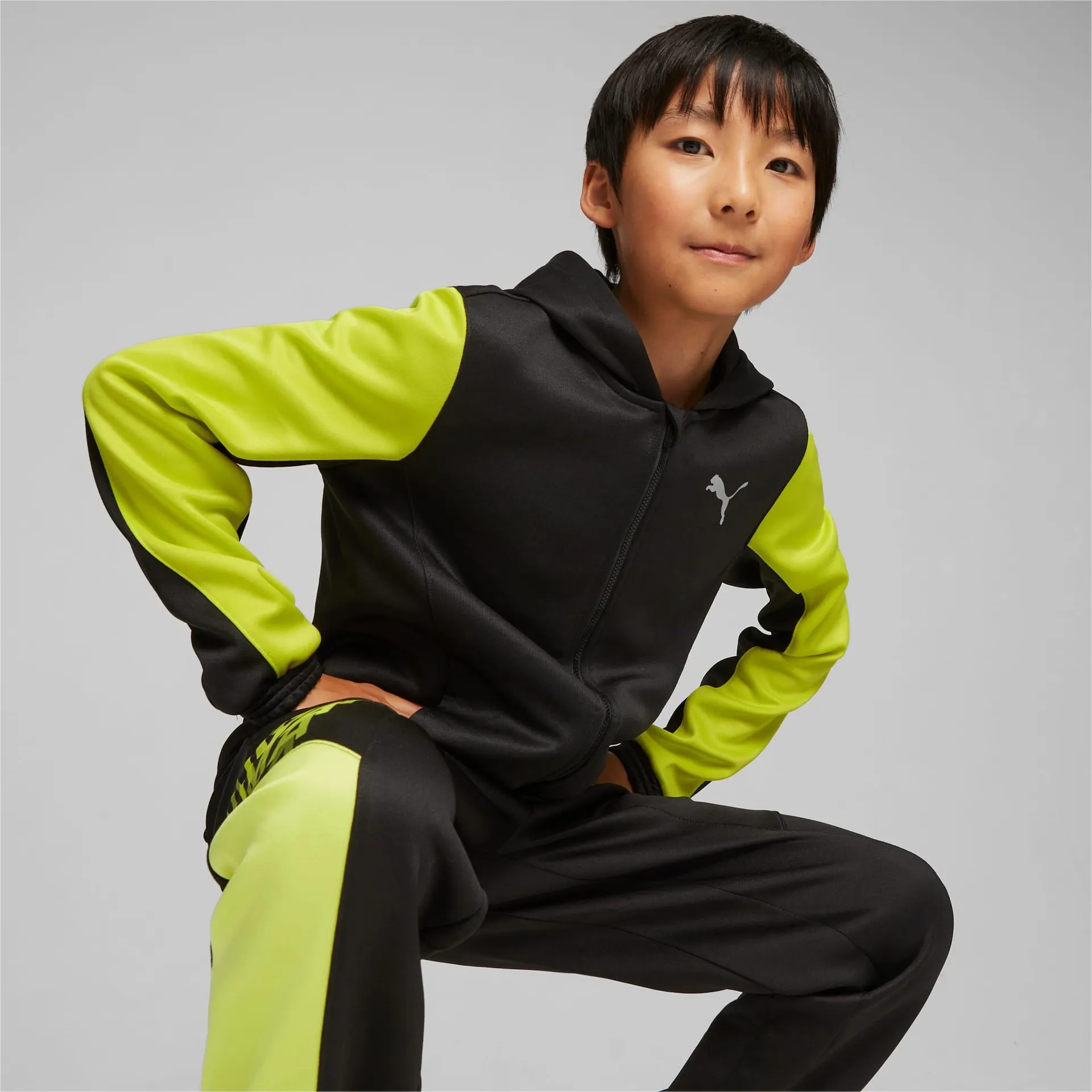 PUMA FIT Full-Zip Youth Jacket