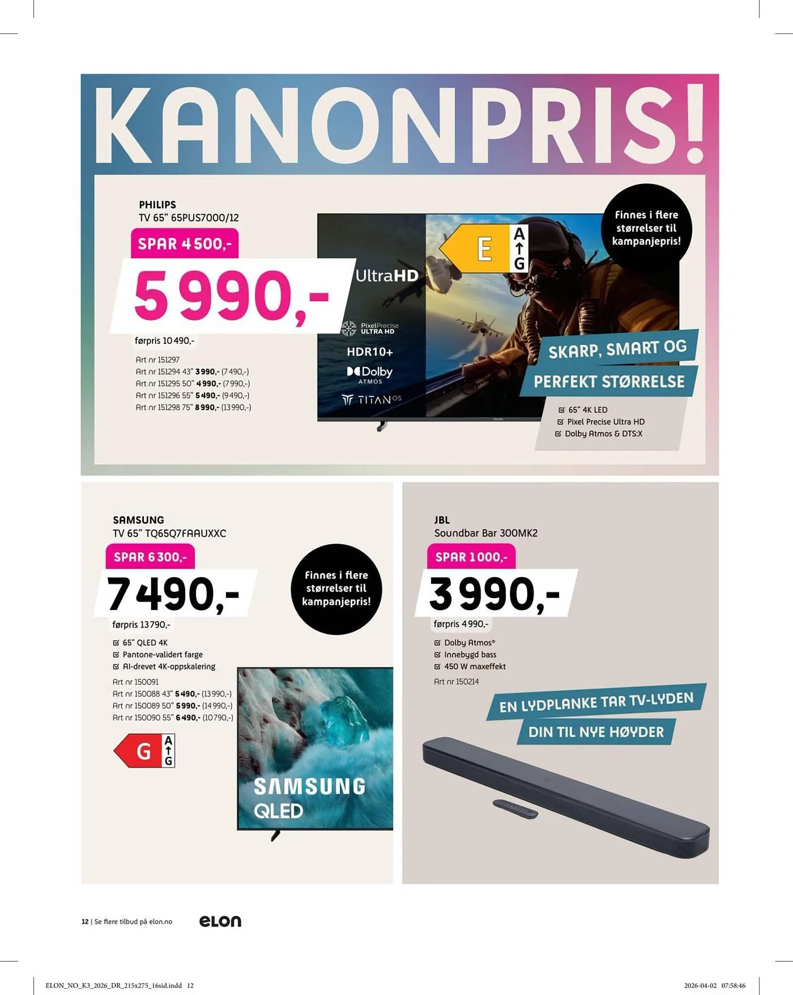 ELON kundeavis fra 27. april til 18. mai 2026 - kundeavisside 12