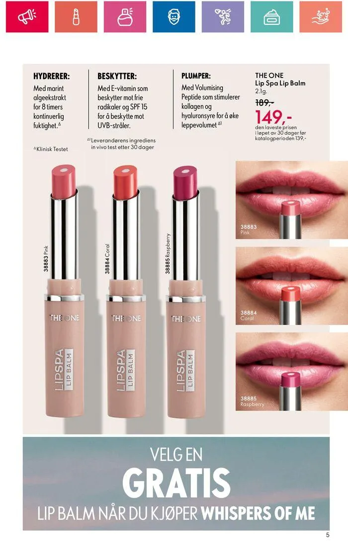 ORIFLAME Kundeavis fra 20. juni til 4. juli 2024 - kundeavisside 5