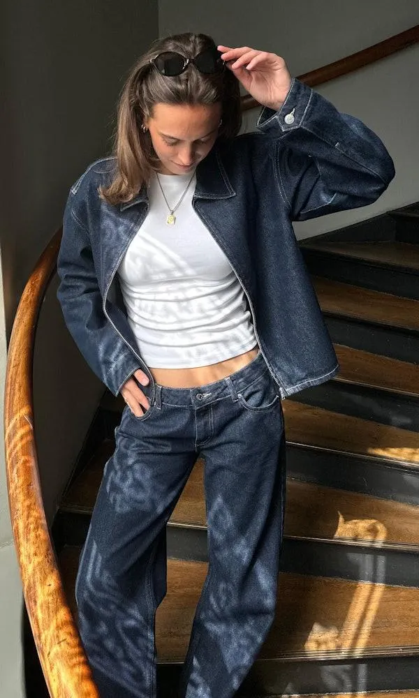 Rinsed Denim jakke