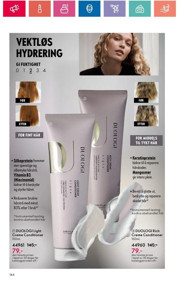 ORIFLAME Kundeavis fra 20. juni til 4. juli 2024 - kundeavisside 144