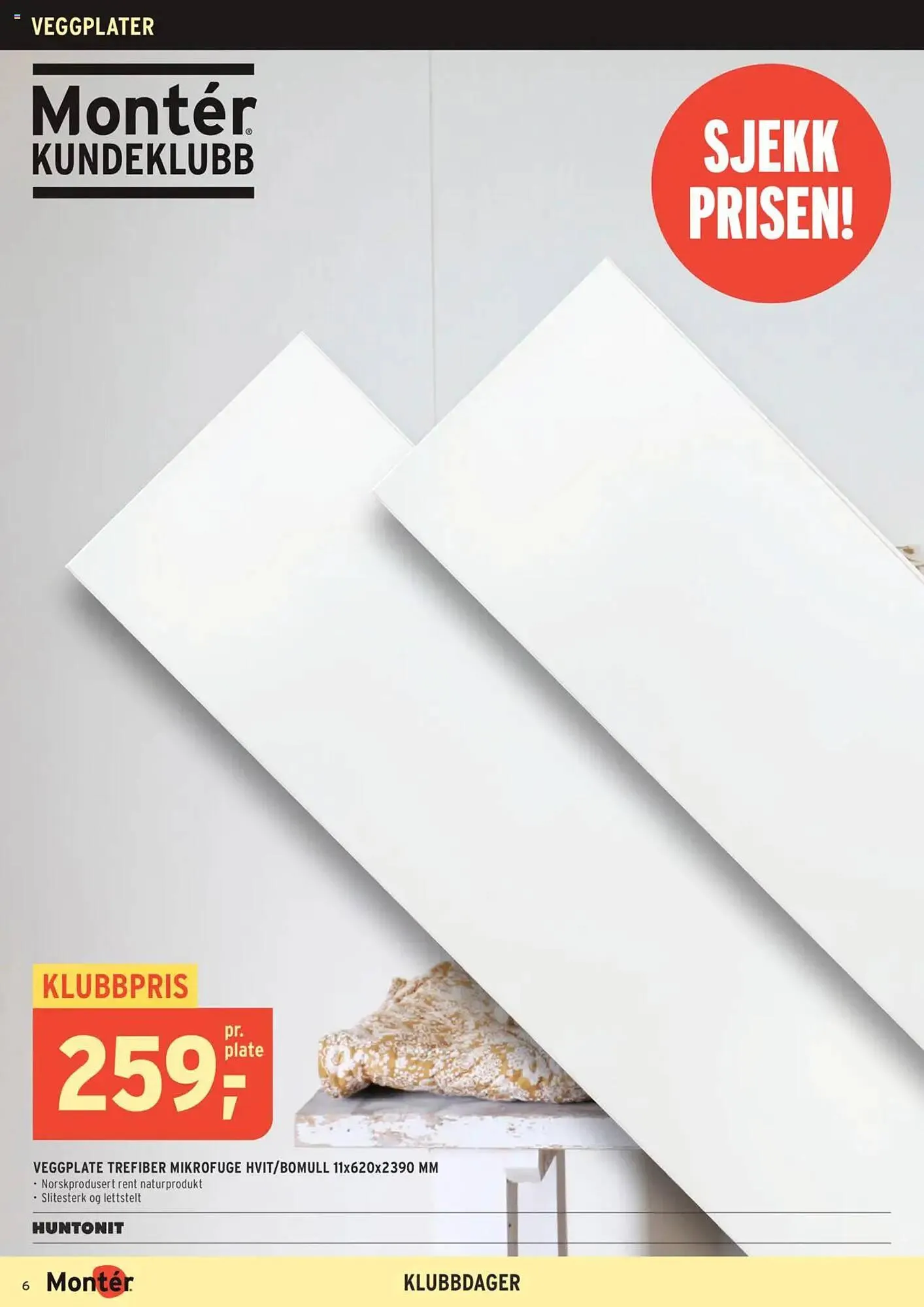 Montér Kundeavis fra 3. februar til 16. februar 2025 - kundeavisside 6