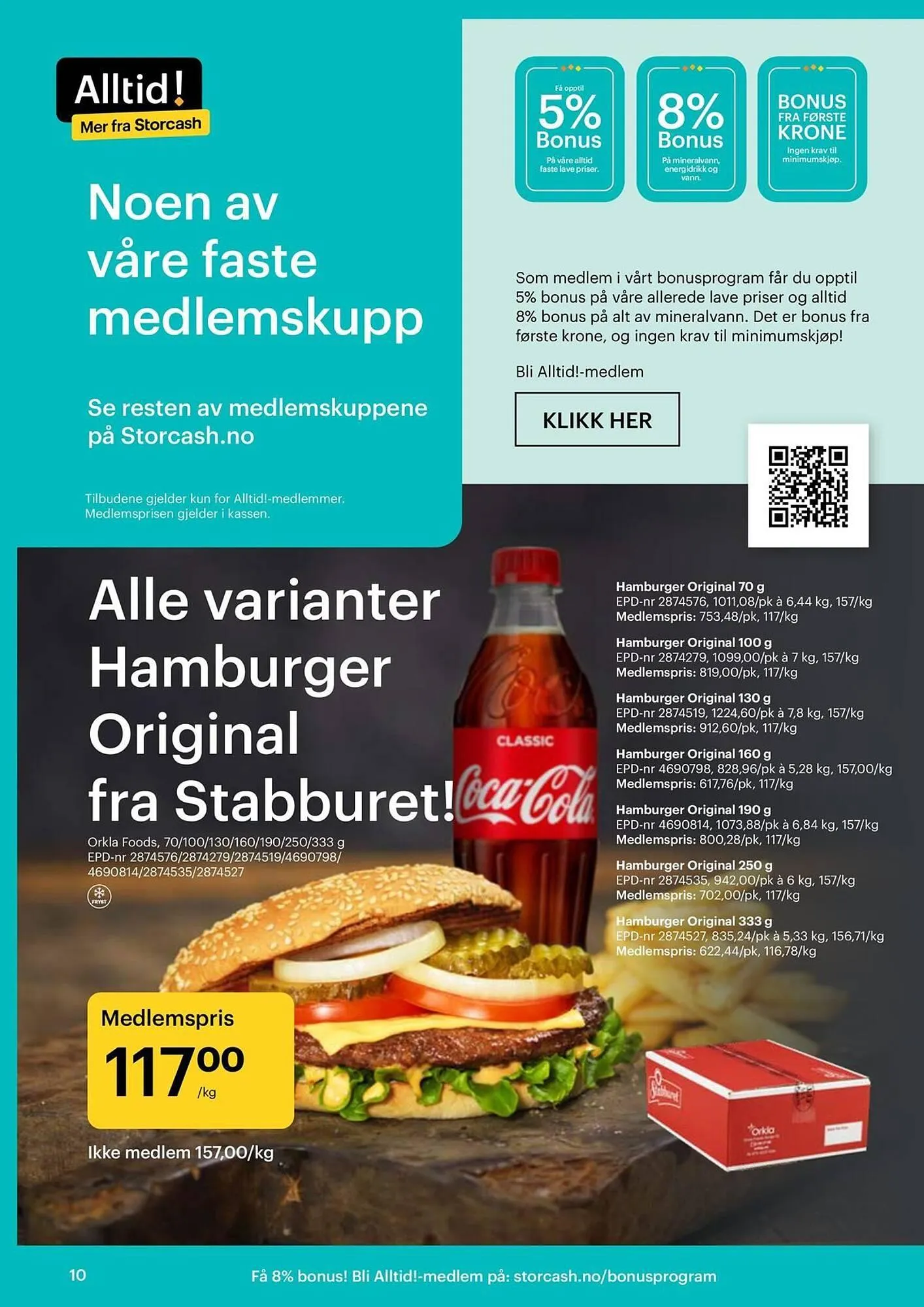 Storcash kundeavis fra 10. november til 6. desember 2025 - kundeavisside 10