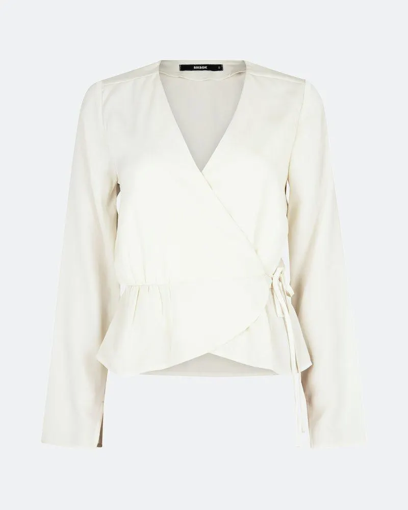 Wrap it up sateng bluse