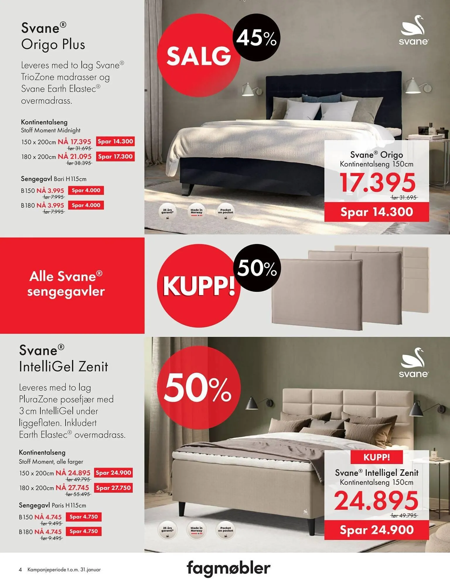 Fagmøbler kundeavis fra 1. januar til 1. februar 2026 - kundeavisside 4
