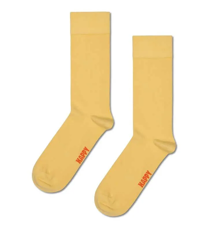 Yellow Natural Dye Sock