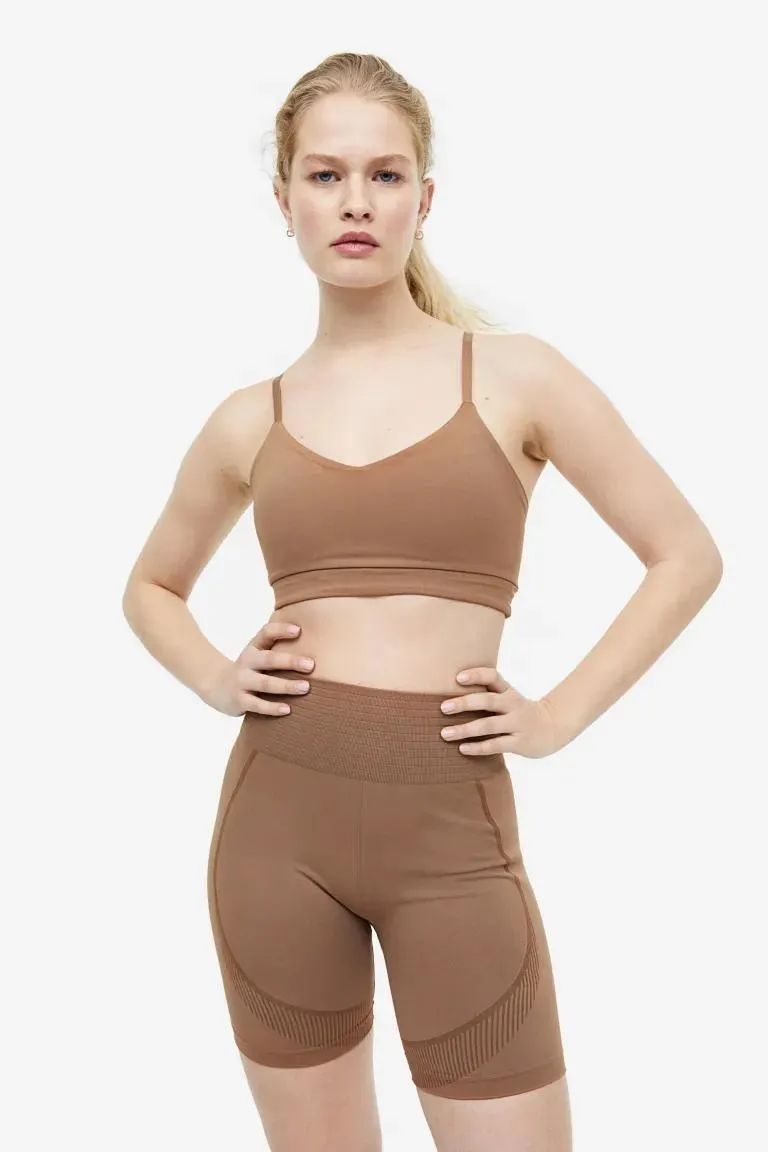 DryMove™ sømløs shaping-treningsshorts