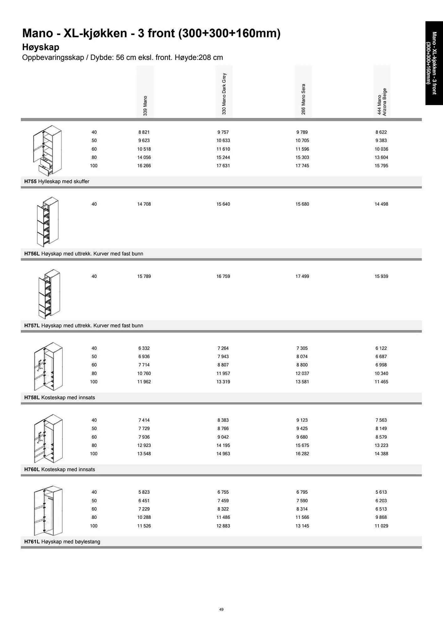 Kvik Kjøkken Kundeavis fra 11. september til 11. oktober 2023 - kundeavisside 49