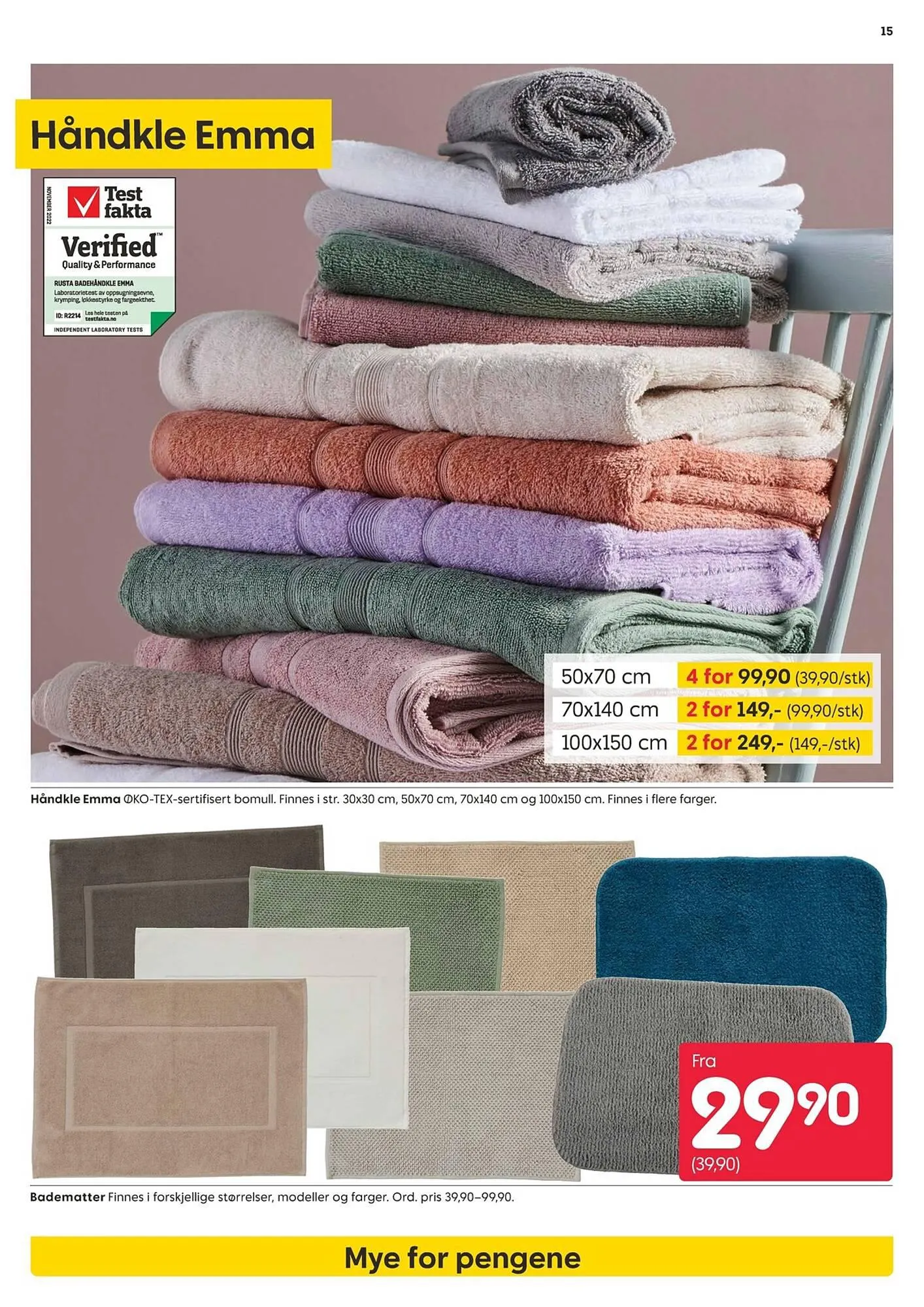 Rusta Kundeavis fra 11. september til 16. september 2023 - kundeavisside 15