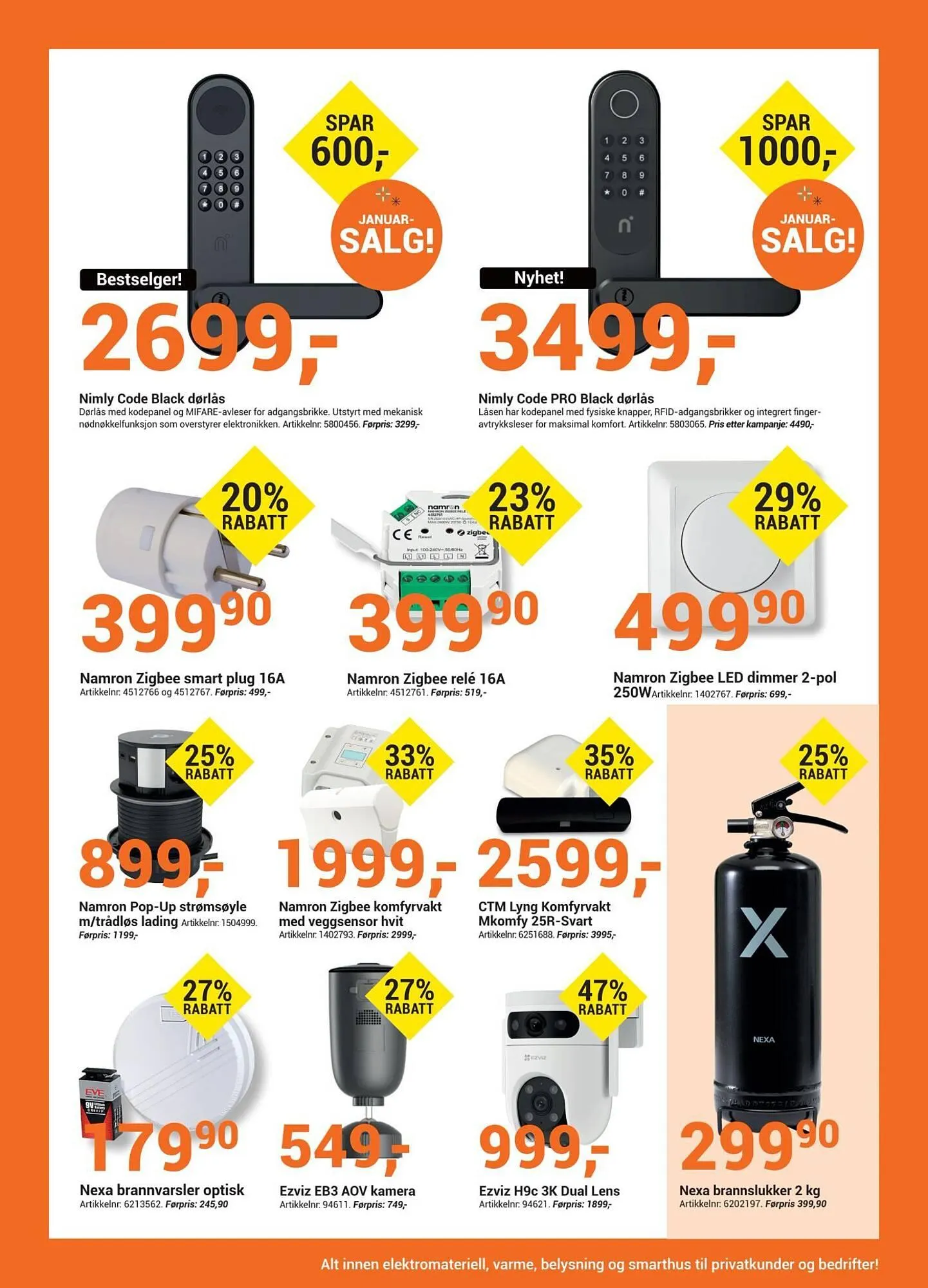 Elektroimportøren kundeavis fra 1. januar til 19. januar 2026 - kundeavisside 11