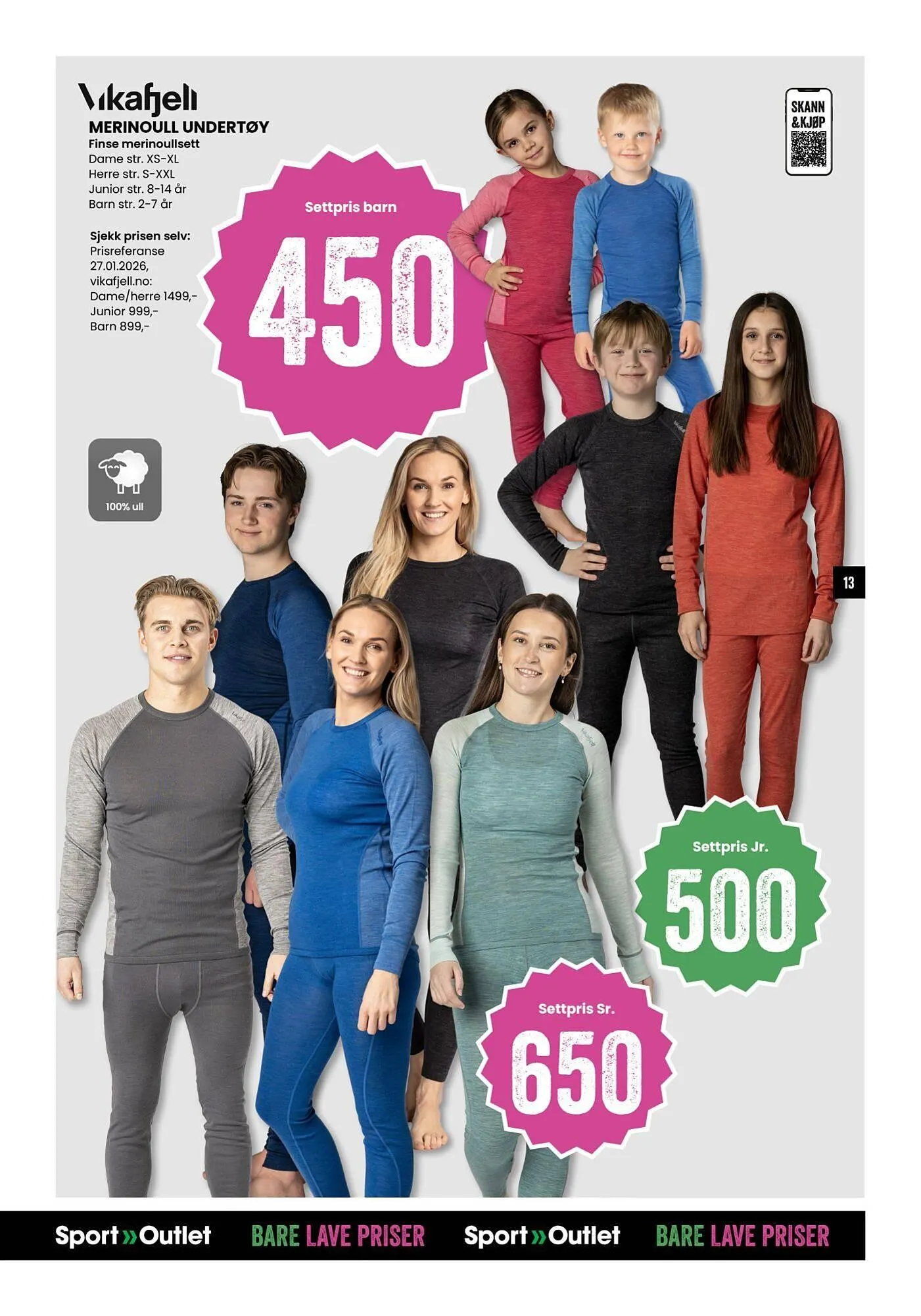 Sport Outlet kundeavis fra 10. februar til 23. februar 2026 - kundeavisside 13