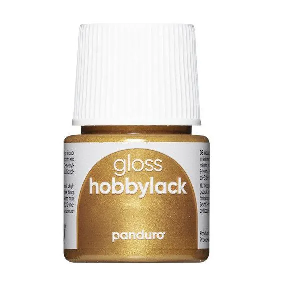 Hobbylakk gloss Gold 45 ml