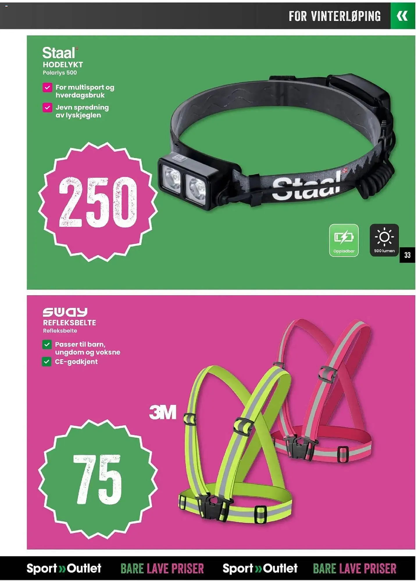 Sport Outlet kundeavis fra 2. februar til 28. februar 2026 - kundeavisside 33