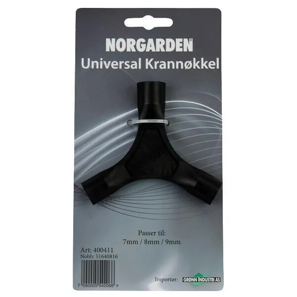 Grønn Industri Krannøkkel universal 7/8/9mm norgarden