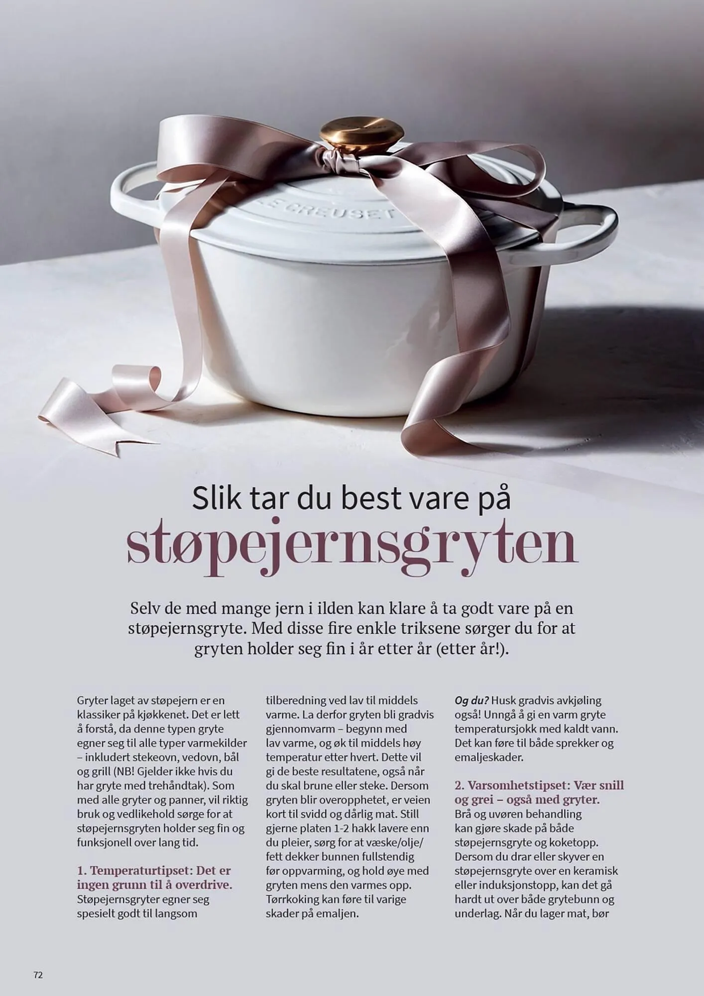 Tilbords Kundeavis fra 1. januar til 31. desember 2024 - kundeavisside 72