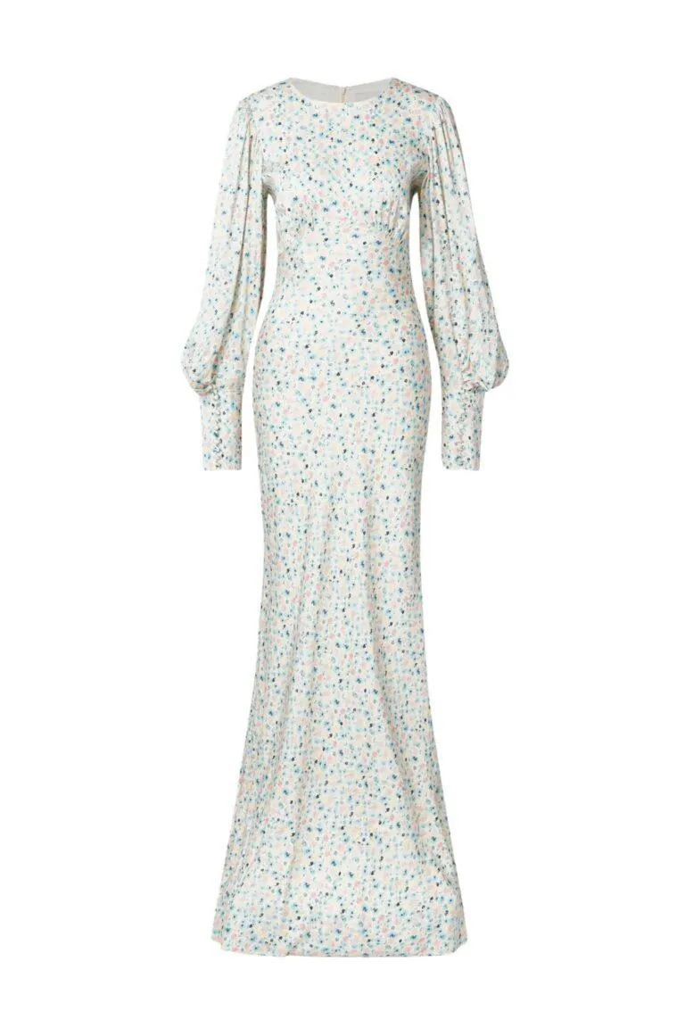 Alize Maxi Dress – Flerfarget