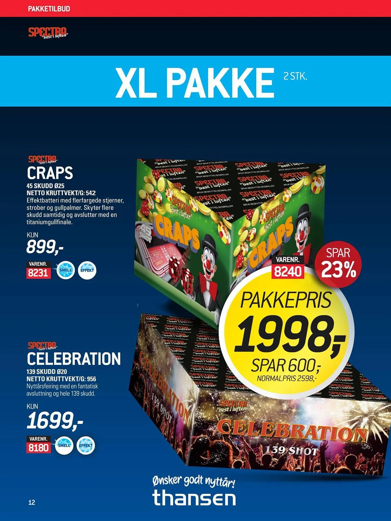 Thansen kundeavis fra 18. desember til 1. januar 2026 - kundeavisside 12