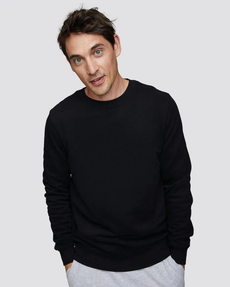 Crewneck i sweatkvalitet