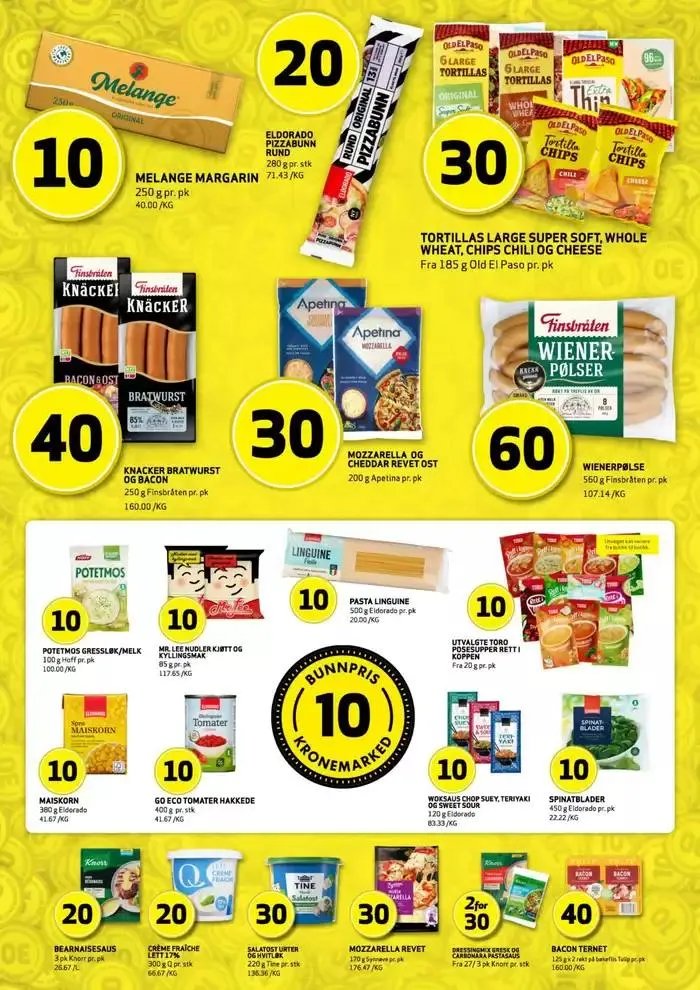 Stort utvalg av tilbud fra 18. oktober til 1. november 2024 - kundeavisside 16