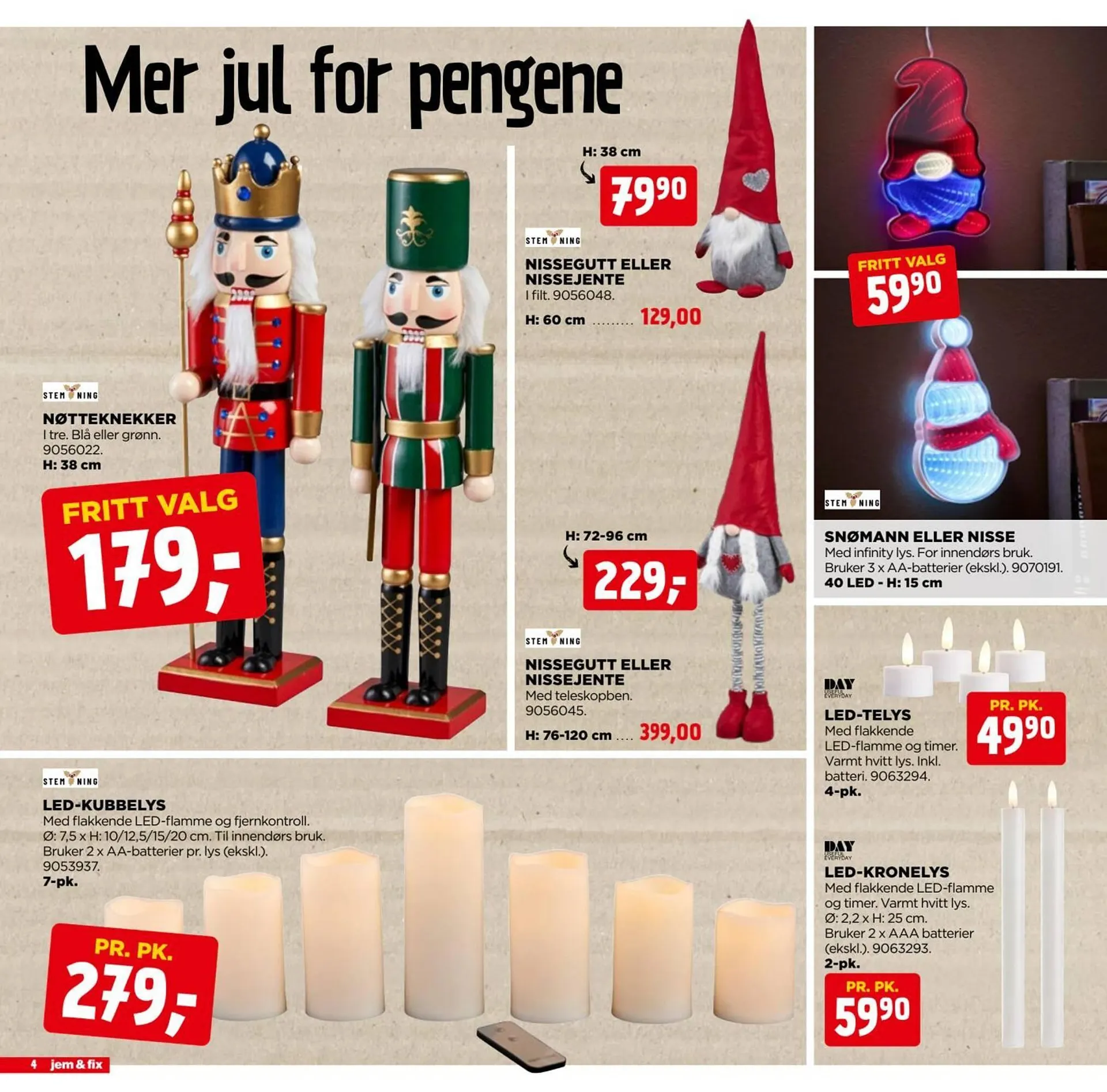 jem & fix Kundeavis fra 30. november til 7. desember 2024 - kundeavisside 4