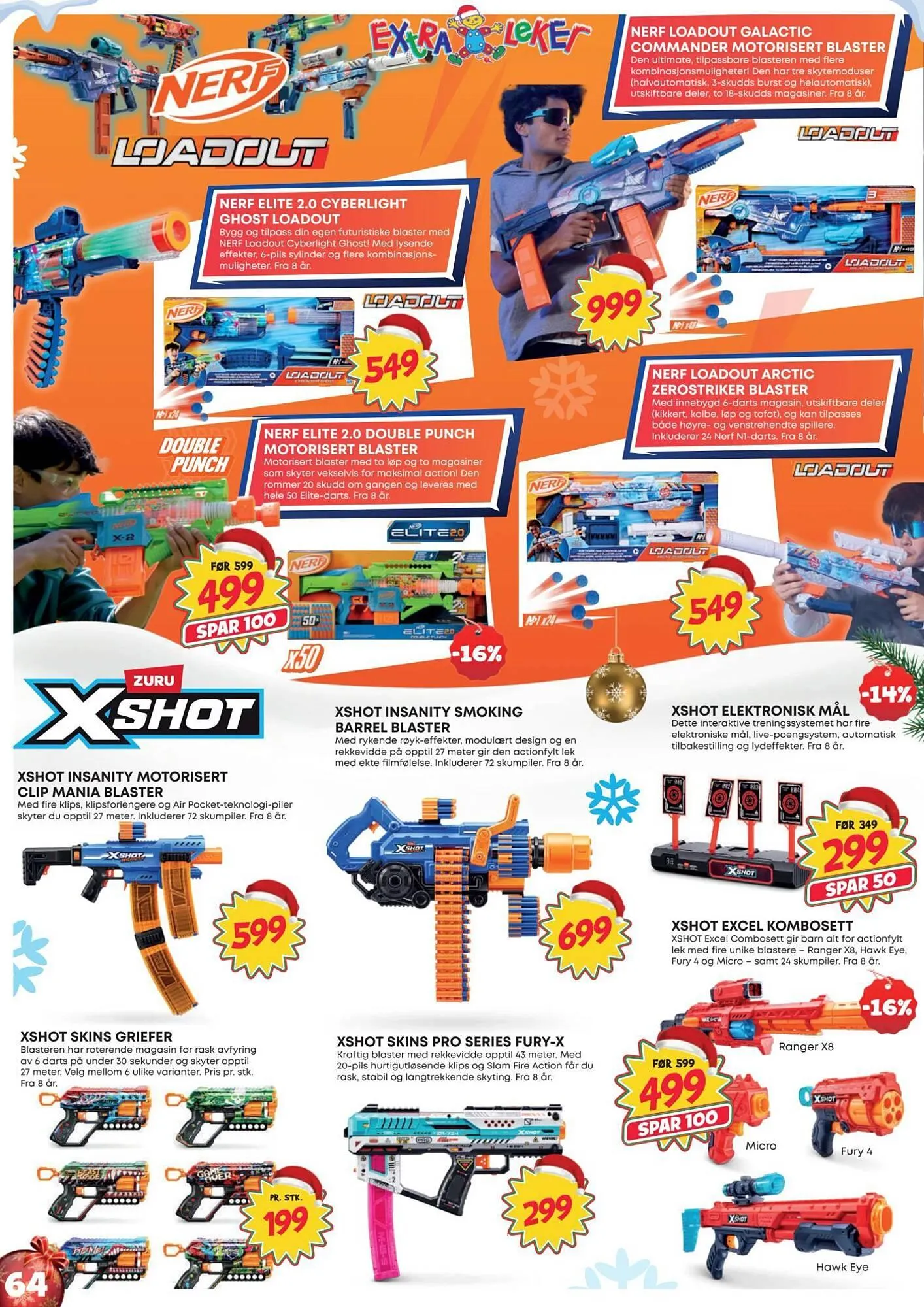 Extra Leker kundeavis fra 12. november til 24. desember 2025 - kundeavisside 64