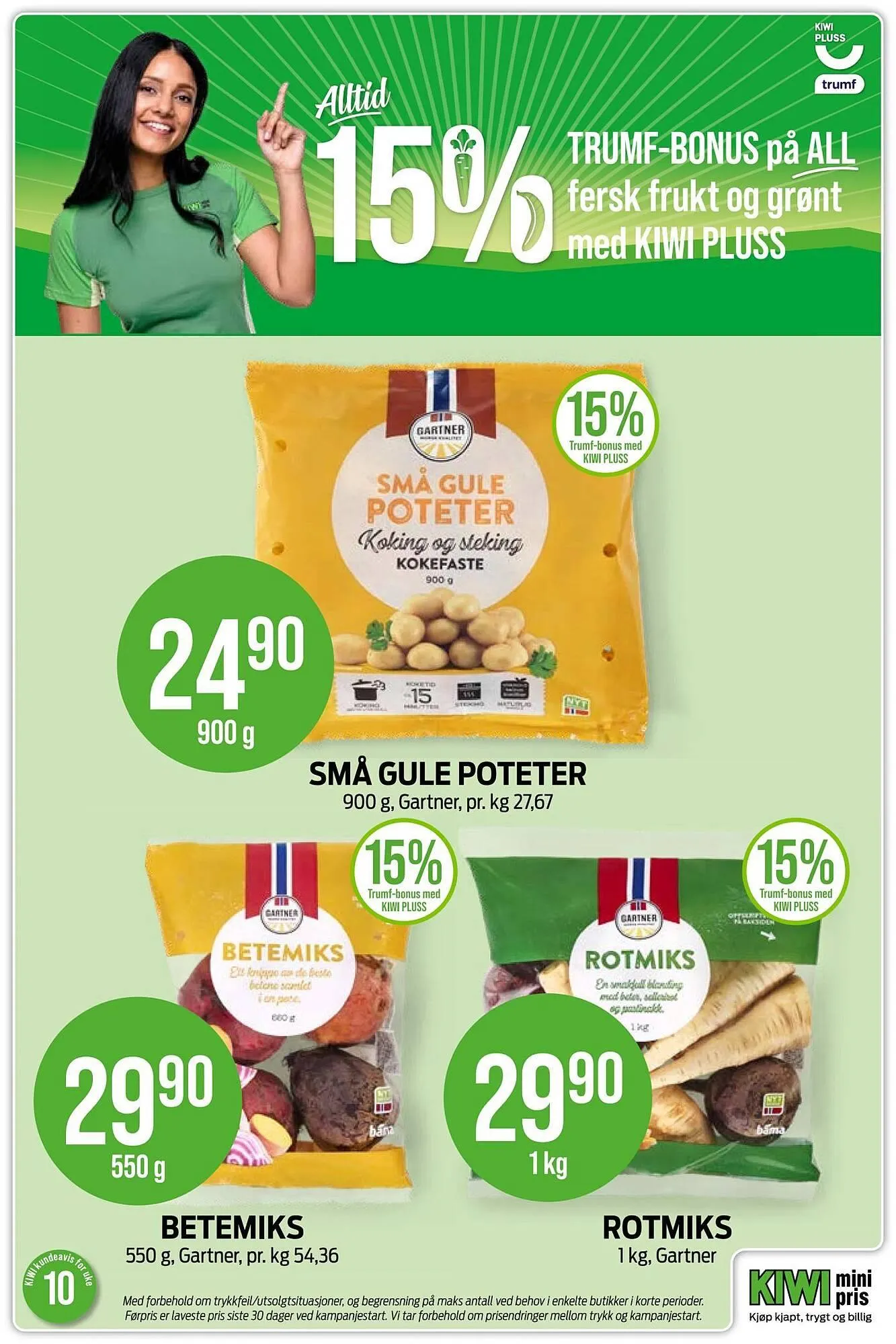 Kiwi kundeavis fra 2. mars til 9. mars 2026 - kundeavisside 3