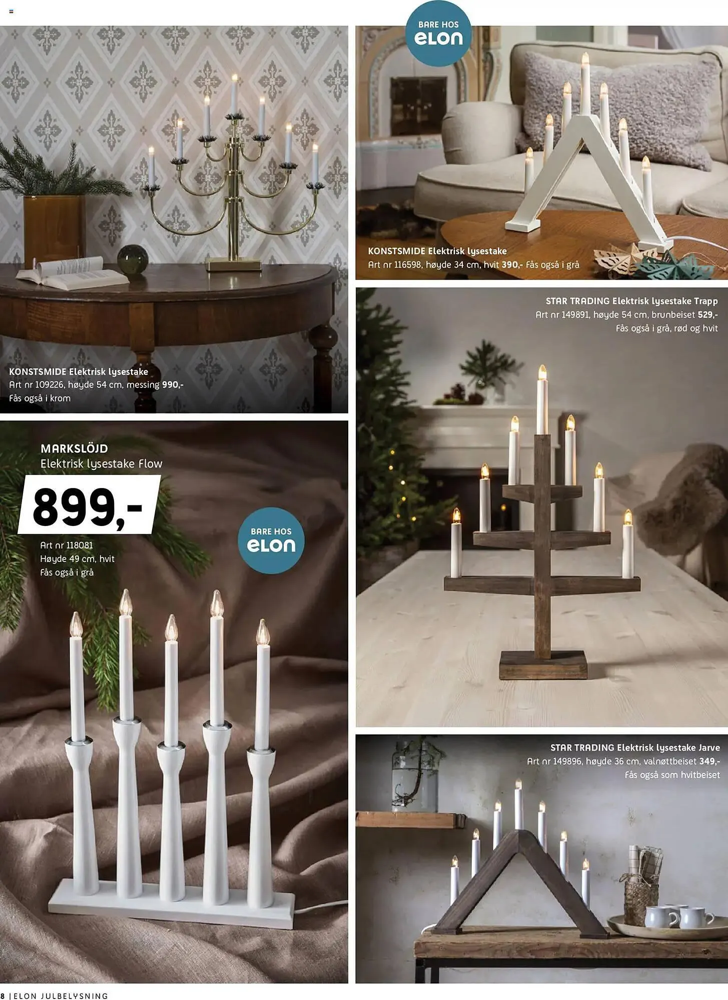 ELON kundeavis fra 3. november til 7. desember 2025 - kundeavisside 8