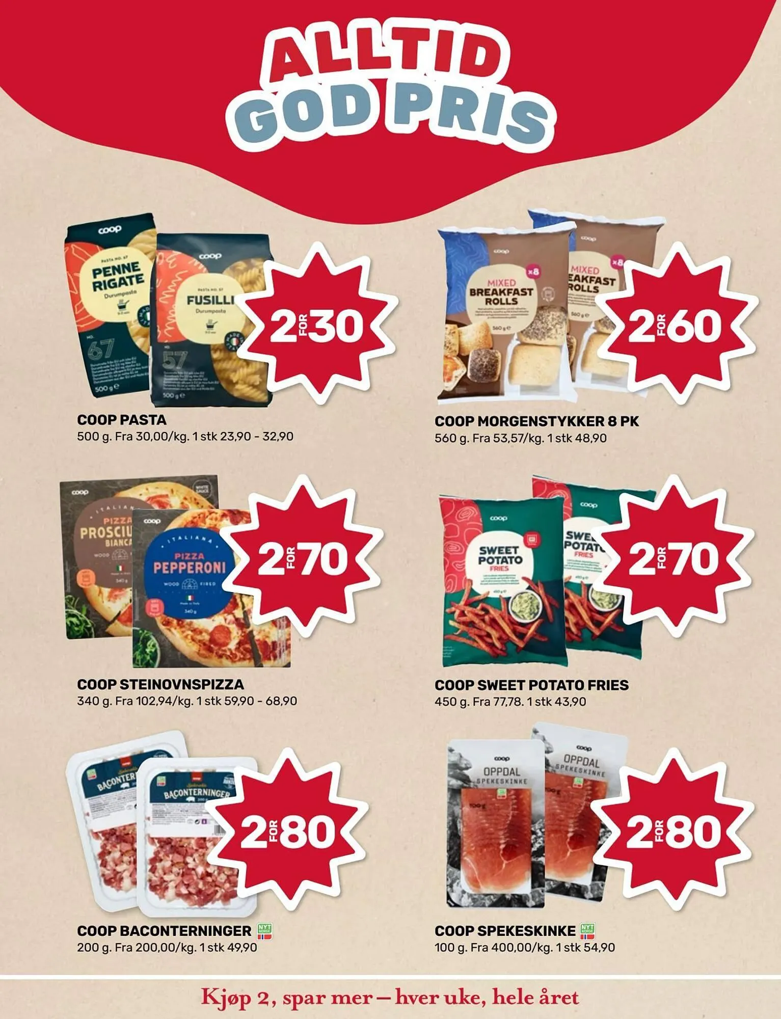 Matkroken kundeavis fra 23. mars til 5. april 2026 - kundeavisside 4