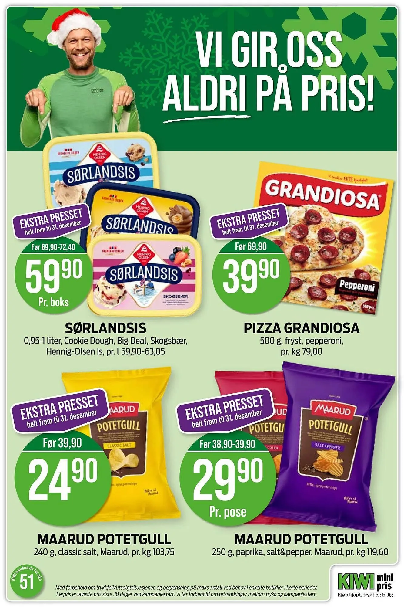 Kiwi kundeavis fra 15. desember til 22. desember 2025 - kundeavisside 13