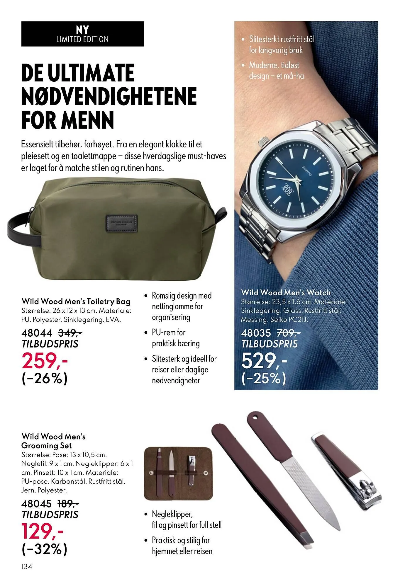 Oriflame katalog fra 8. oktober til 28. oktober 2025 - kundeavisside 134