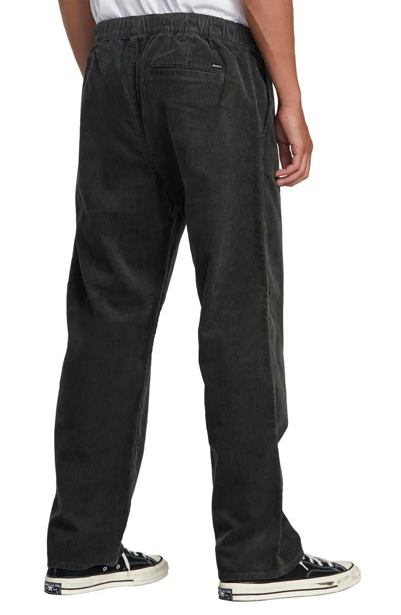 Americana Elastic Waist Corduroy Pants