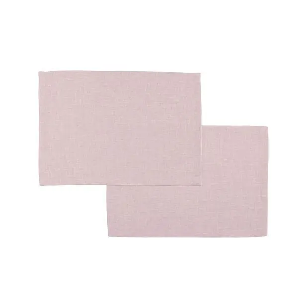 Textil Uni TREND placemat rosewood, set of two 35 x 50 cm