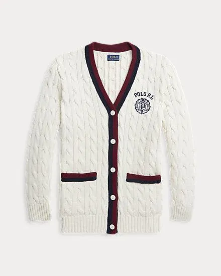 Crest Cotton Cricket Cardigan