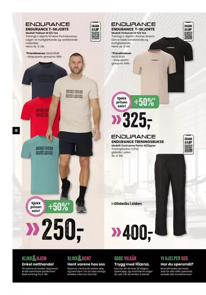 Folder Sport Outlet fra 21. februar til 7. mars 2025 - kundeavisside 26